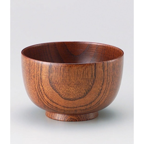 木製 汁椀 多用椀 無地 [1個]