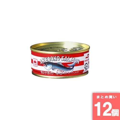 [取寄10][まとめ買い]【12個セット】あけぼの鮭EOF3 缶 90g [4902165300062]