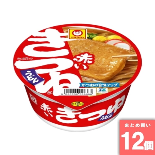 [取寄10][まとめ買い]【12個セット】マルちゃん 赤いきつね 96g [4901990522731]