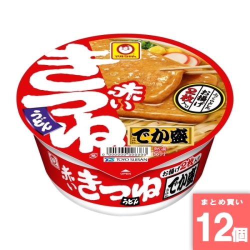 [取寄10][まとめ買い]【12個セット】赤いきつねうどん でか盛 東 [4901990368056]