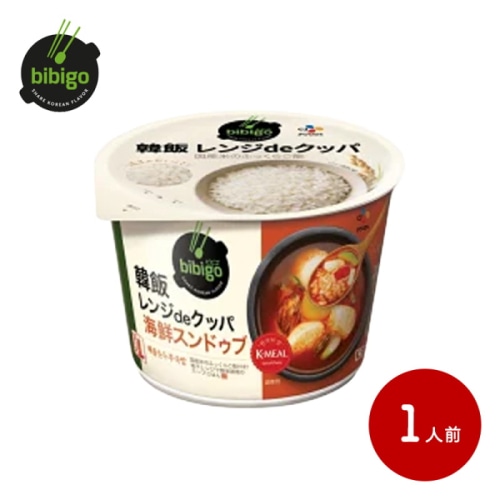 カンブリア宮殿で放送！ 綿半 ワールドマーケット bibigo 韓飯 レンジdeクッパ 海鮮スンドゥブ 【韓国】