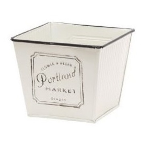 ポートランド スクエア クリーム×ブラック [1個]