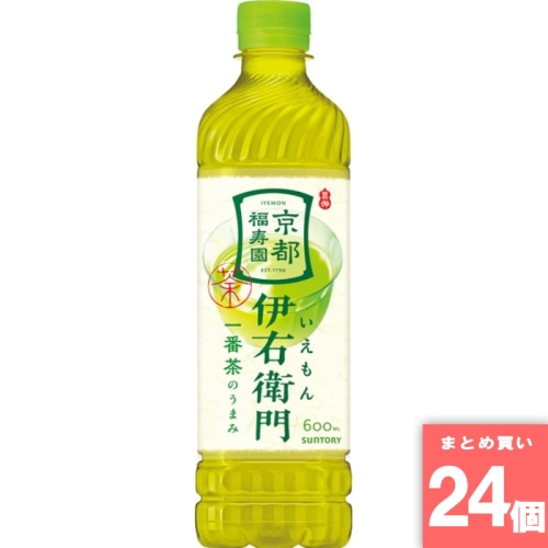 [取寄10][まとめ買い]【24個セット】伊右衛門 600ml [4901777300446]