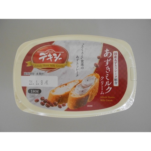 デキシーあずきミルククリーム180g [1個]