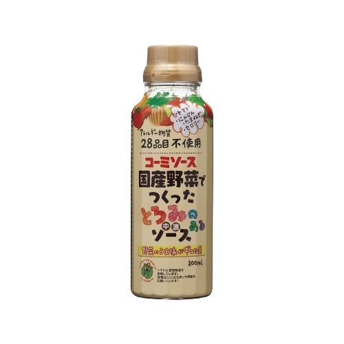 国産野菜とろみのあるソース 200ml [1本]