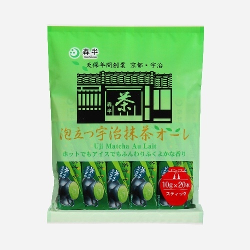 泡立つ宇治抹茶オーレ 10g×20P [1袋]