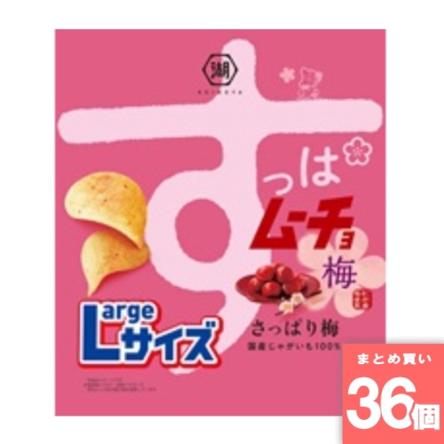 [取寄10][まとめ買い]【36個セット】ラージサイズ すっぱムーチョ梅味 [4901335123463]