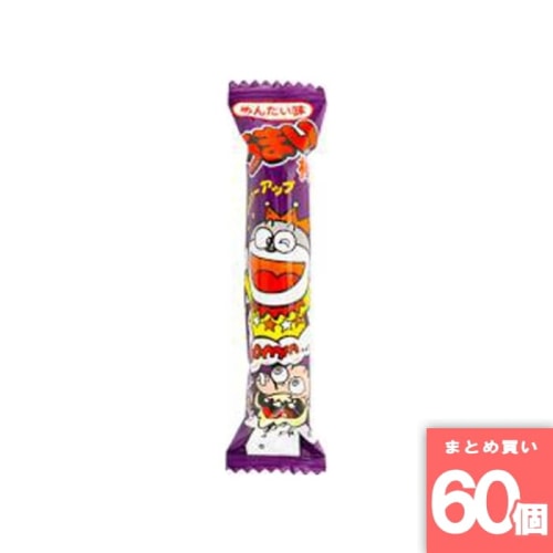 [取寄10][まとめ買い]【60個セット】やおきん うまい棒 めんたい味 30本 [4903013270070]