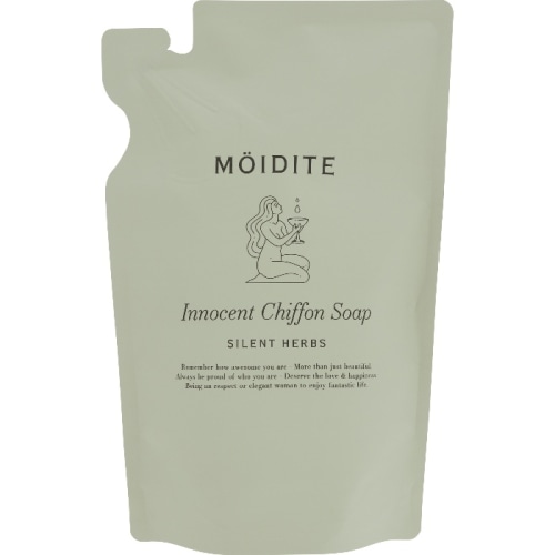 モアディーテ イノセントシフォンソープ サイレントハーブの香り つめかえ用 260ml