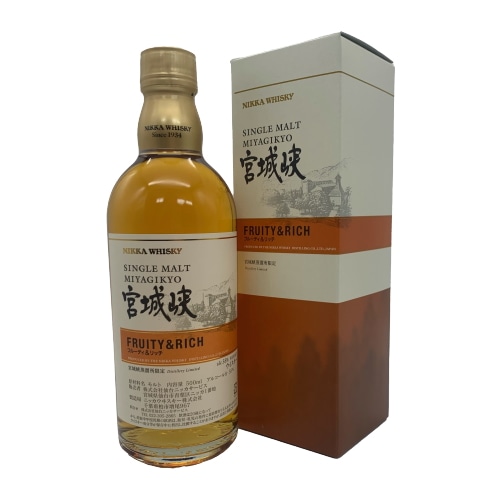シングルモルト 宮城峡 フルーティ&リッチ 500ml 箱付