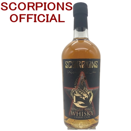 【在庫限り】 SCORPIONS スコーピオンズ ロックンロールスター シングルモルト チェリーカスク 700ml