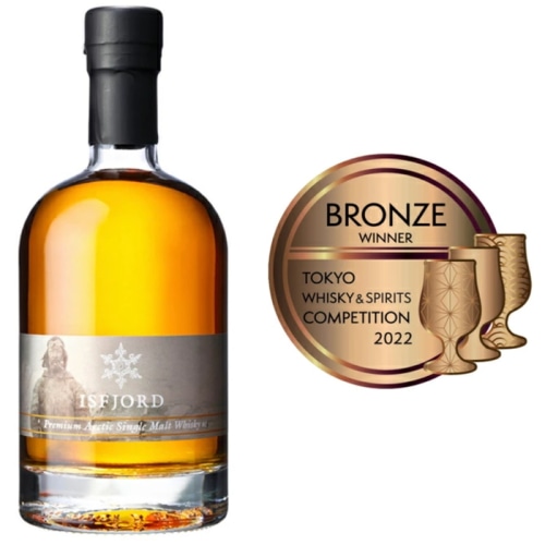 イスフィヨルド プレミアム 北極 シングルモルトウイスキー ノンピーテッド 500ml