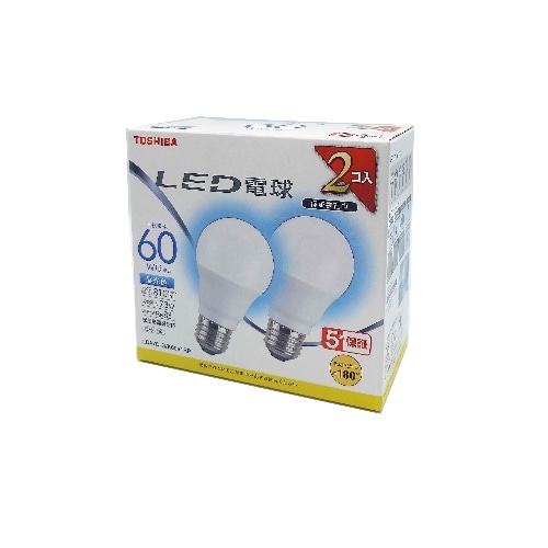 LED電球広配光60W2P LDA7D-G/K60V1RP 昼光色