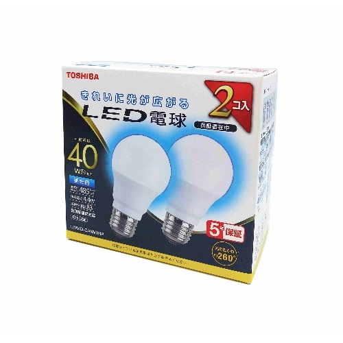 LED電球全方向40W2P LDA4D-G/40V1RP 昼光色