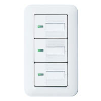 コスモワイド 埋込パイロット・ほたるトリプルスイッチB WTP50413WP