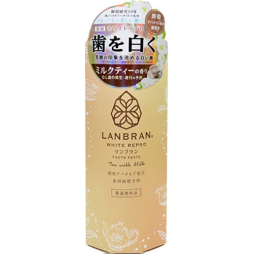 ランブラン ホワイトリプロ 歯磨き粉 ミルクティー 100g