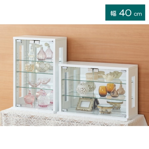 卓上コレクションケース 縦型 27060 ホワイト (本州四国九州限定)