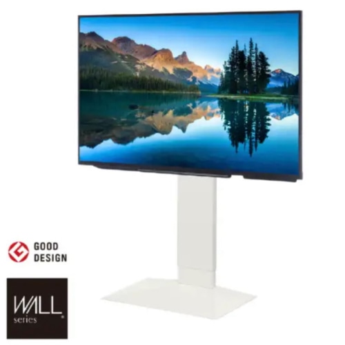 テレビスタンド WALL V3 WLTVZ5111 サテンホワイト ロータイプ 左右首振り機能搭載 [取寄商品]
