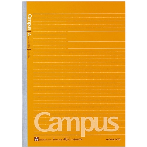 キャンパスノートA罫ドット入り40枚A4 ノ-201AT