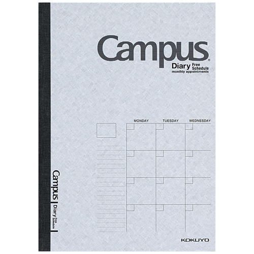 キャンパスダイアリーセミB5フリー ニ-CF3