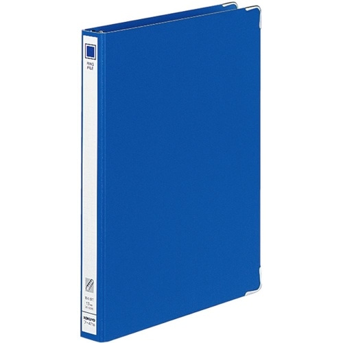 リングファイル B5S 26穴 フ-471B 青