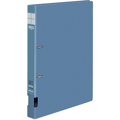 Dリングファイル A4S 20MM フ-FD420B 青