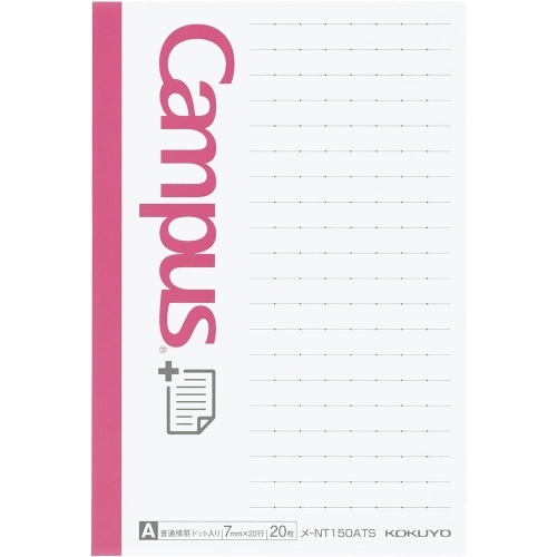 ノートふせん ドットA罫 サイドタイプ メ-NT150ATS