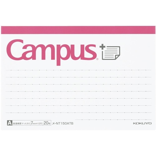ノートふせん ドットA罫 ボトムタイプ メ-NT150ATB