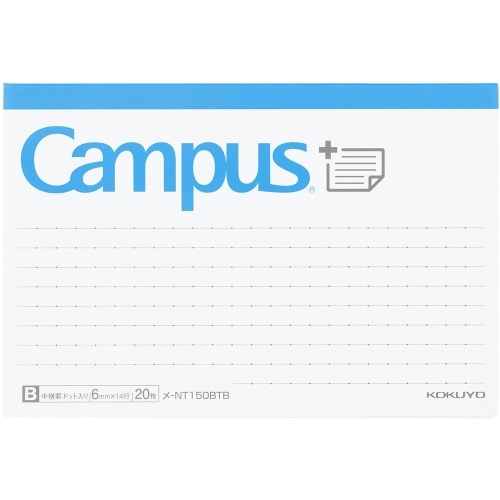 ノートふせん ドットB罫 ボトムタイプ メ-NT150BTB