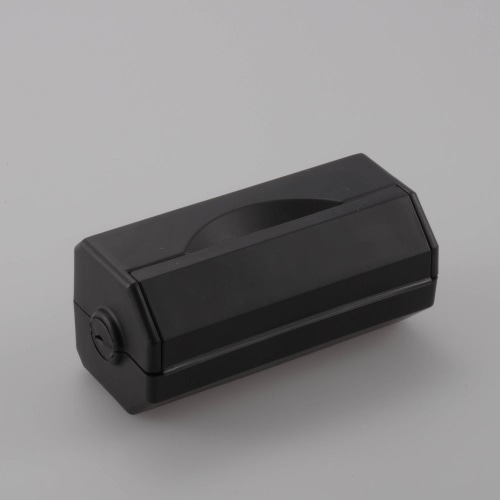 防雨型コンセントBOX HS-BOX01 黒