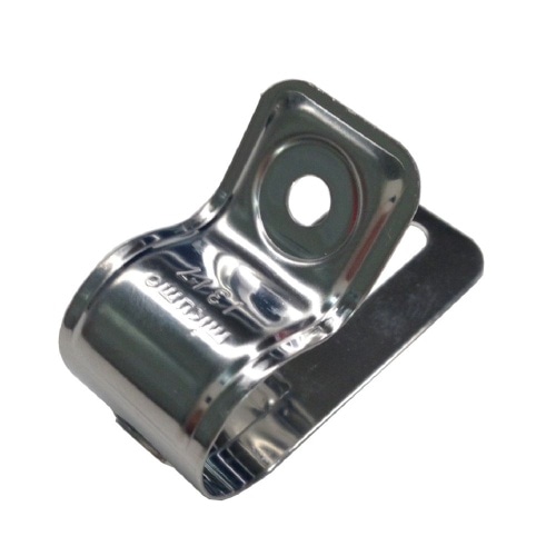 ステンレス片サドル 8個入 DZ-SK1317 シルバー