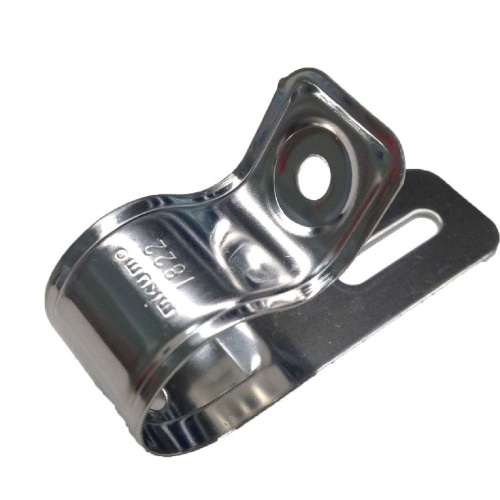 ステンレス片サドル 6個入 DZ-SK1822 シルバー