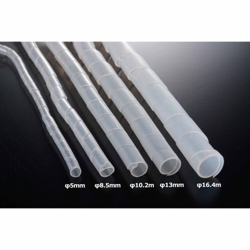 スパイラルチューブ13mm1.5M DZ-SR13Z/W 白