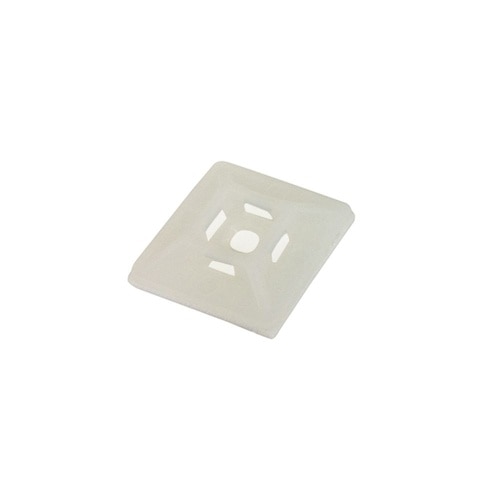 結束バンド用ロックタイベース19 DZ-TB3AZ/W 白