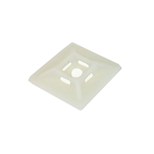 結束バンド用ロックタイベース28 DZ-TB4AZ/W 白