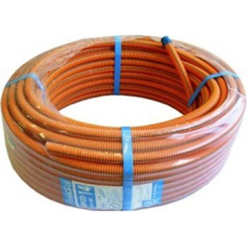 CD単層波付管MFCD-14 50m巻 MFCD-14-50M オレンジ