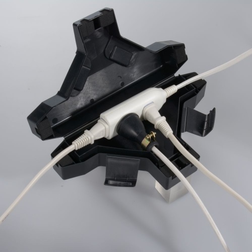 防滴型コンセントボックス HS-W02K 黒