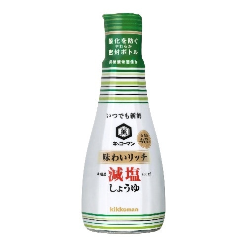 キッコーマン いつでも新鮮 味わい減塩 200ml [1本]