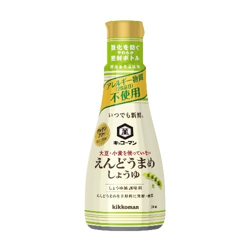 キッコーマン えんどうまめしょうゆ 200ml [1本]