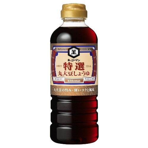 キッコーマン 特選丸大豆しょうゆ 500ml [1本]