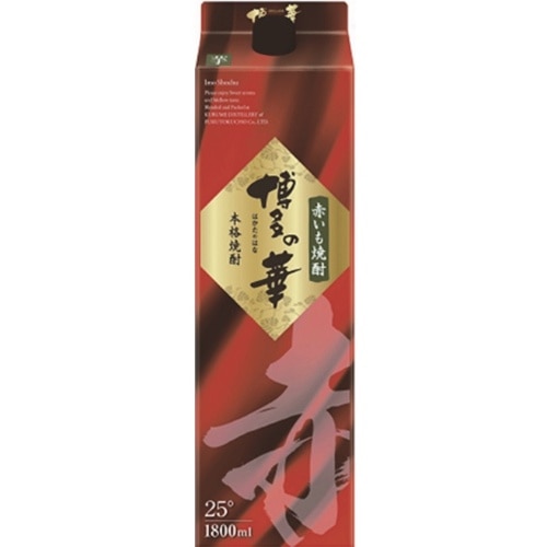 単式25°博多の華 赤芋 パック 1．8L