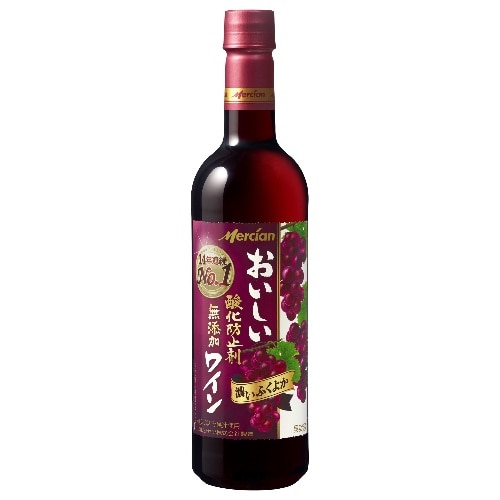 Me おいしい無添加ふくよか赤ペット720ml