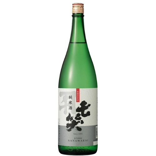 七笑 純米酒 1．8L