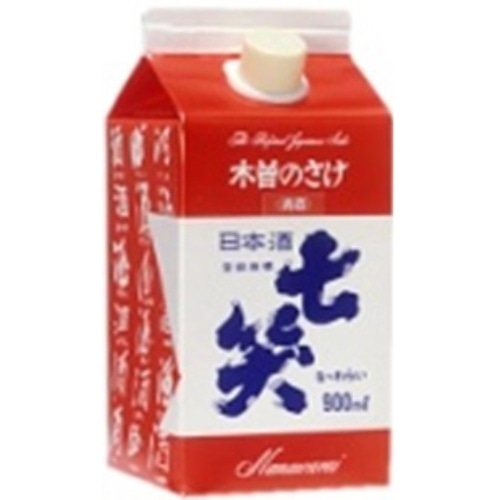 清酒 七笑 パック 900ml