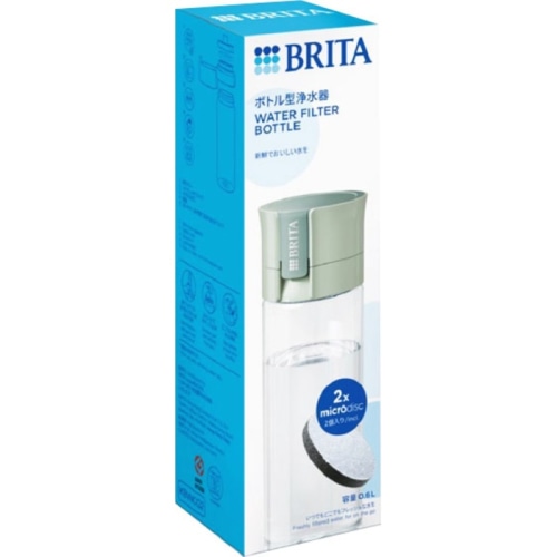 ブリタ ボトル型浄水器 ライトグリーン