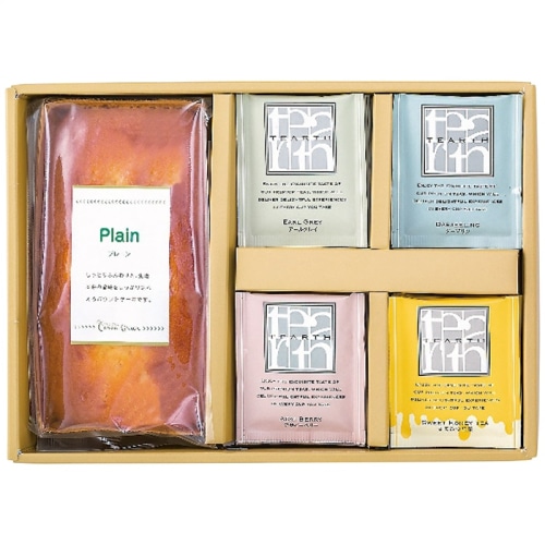 TEARTH ビッグメイク パウンドケーキ＆紅茶 ギフト [直送商品](4194-017)