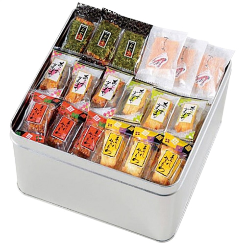 竹新 かき餅 雅 (缶入り) [直送商品](4204-058)