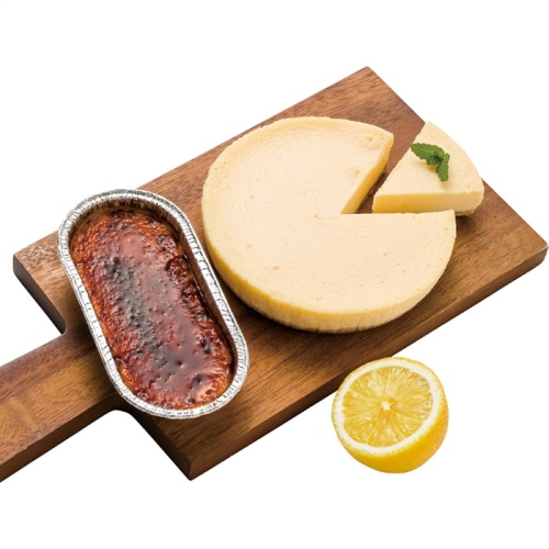 Castagna カスターニャ カタラーナ6個・レモンチーズケーキ セット [冷凍][直送商品](4257-023)