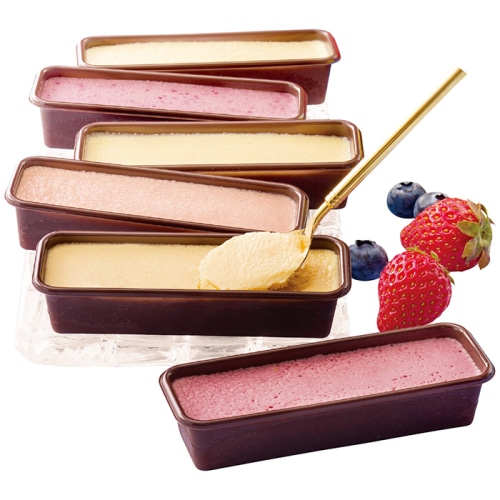 Castagna カスターニャ 広島県産フルーツ チーズケーキ 6種 セット [冷凍][直送商品](4259-039)