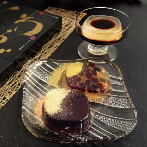 河内駿河屋 わらび餅とくず餅の食べくらべ [直送商品](4198-041)